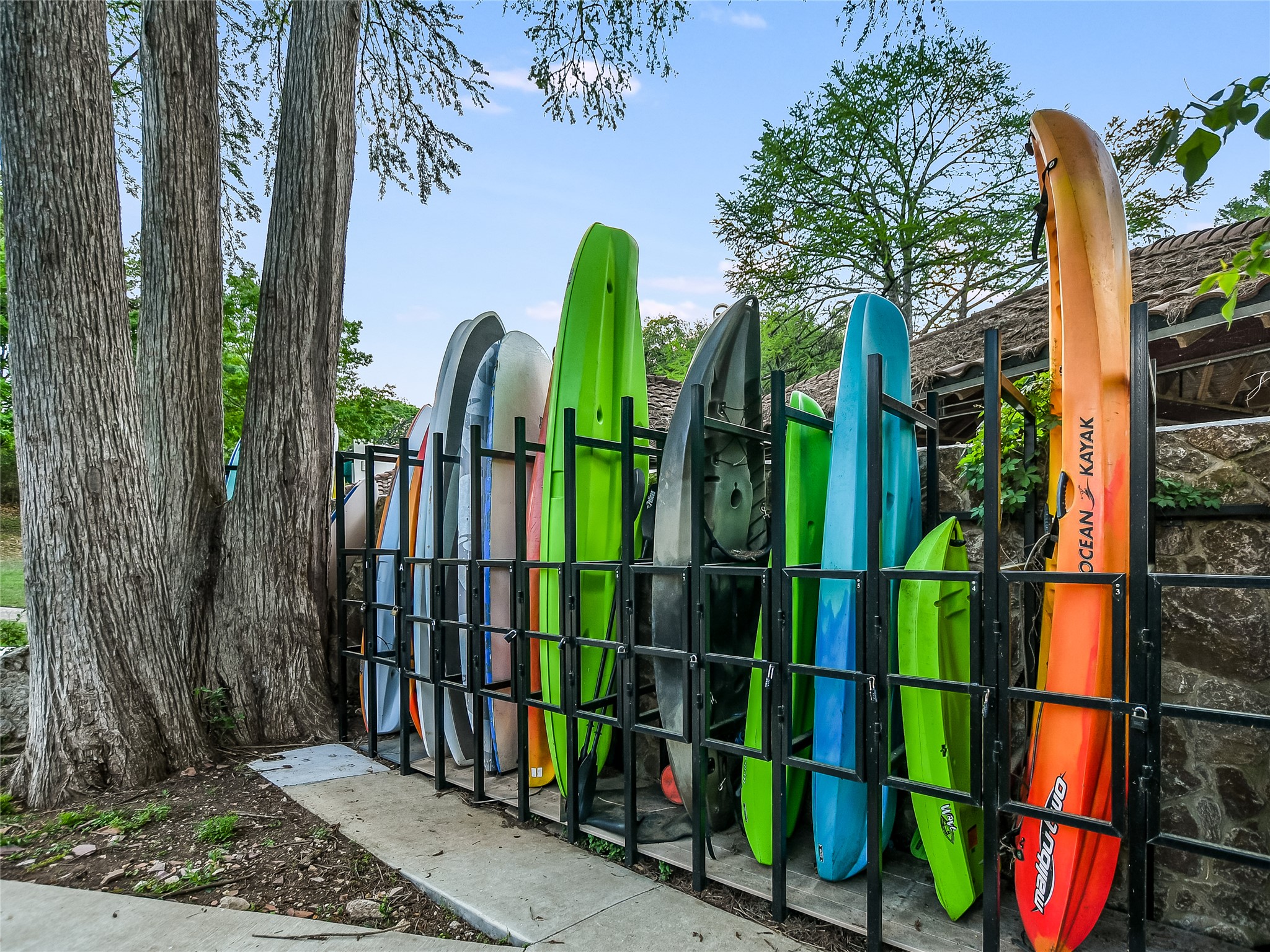 1910 Rue De St Tropez, Unit 4 Austin, TX 78746 - Photo 19 of 27 ~Community Paddle Board Lockers