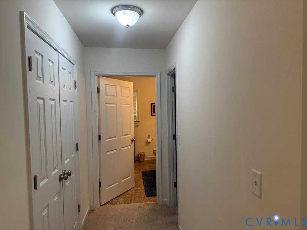 2095 Five Forks Road Pamplin, VA 23958 - Photo 20 of 23 a bathroom with a shower and a glass door