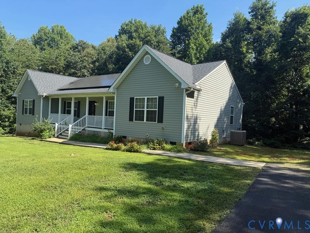 2095 Five Forks Road Pamplin, VA 23958 - Photo 23 of 23 a view of a house with a yard