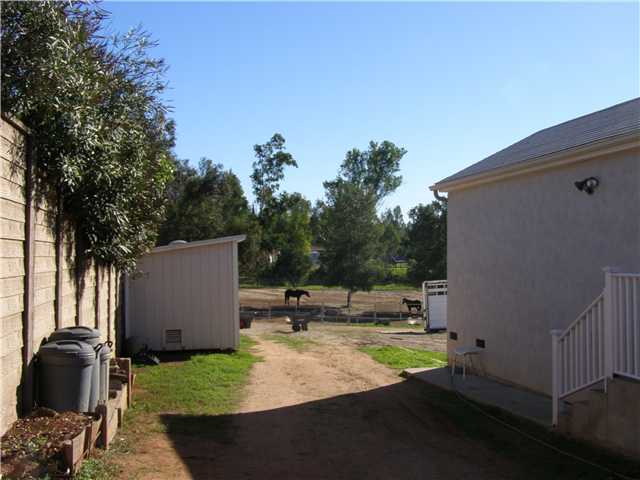 11557 Rocoso Road Lakeside, CA 92040 - Photo 8 of 10 Long driveway - easy for horse trailers, RV's, toys !!! Bring your horses, goats, dogs, kids - room for all!!