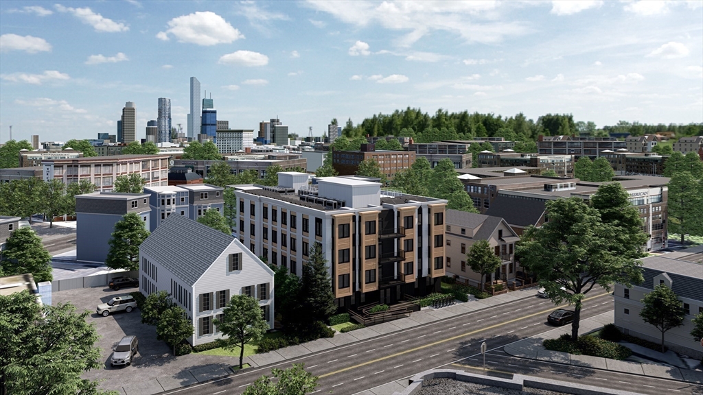 84 Prospect Street, Unit 101 Somerville, MA 02143 - Photo 7 of 7 a view of a city from a terrace