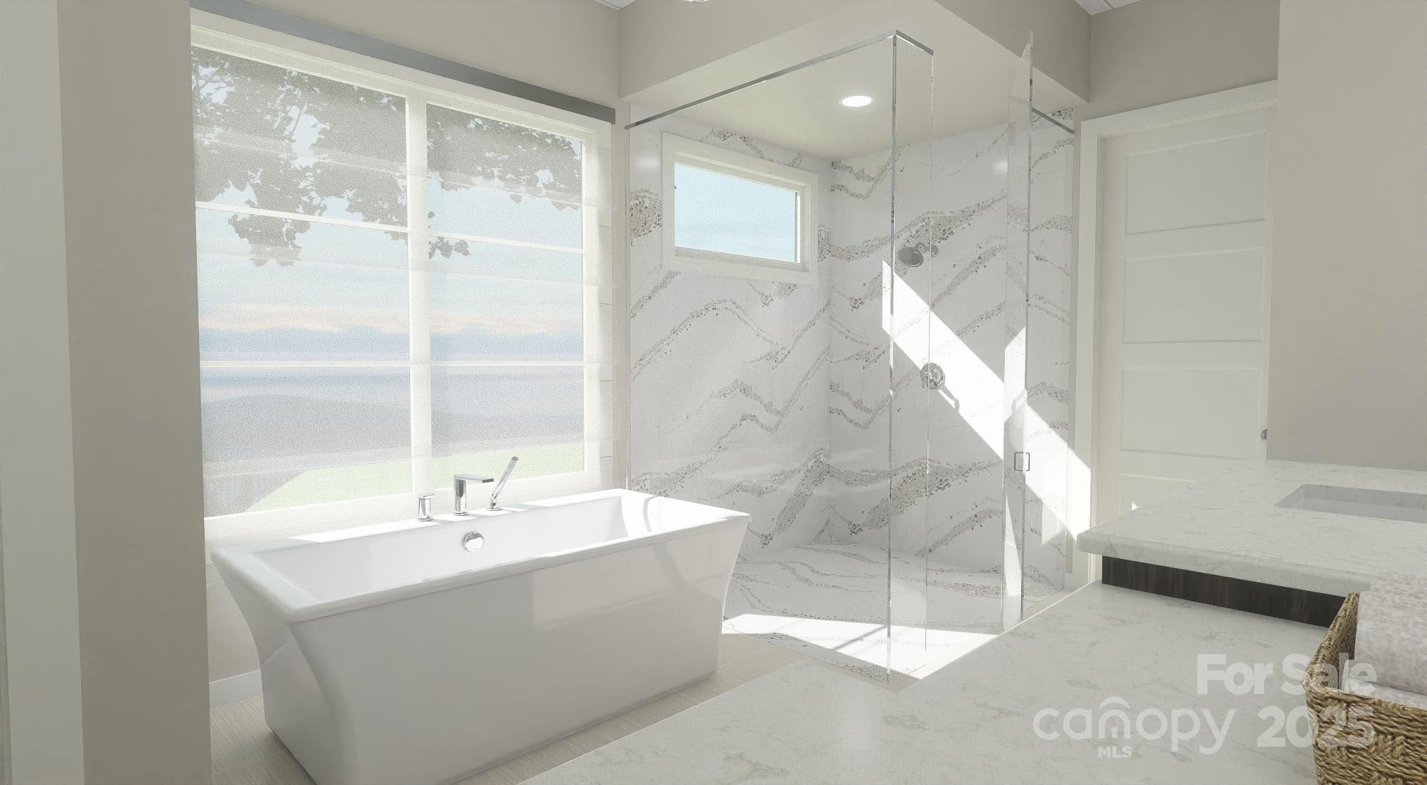 4218 Sigmon Cove Lane, Unit 6 Terrell, NC 28682 - Photo 25 of 39 a bathroom with a bathtub and a sink
