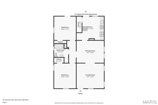 $139,900 | 241 Dammert Avenue, St. Louis, MO 63125