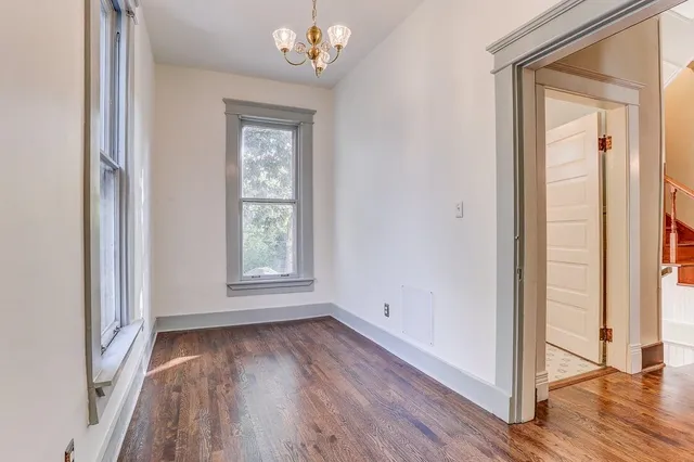 a view of livingroom with window