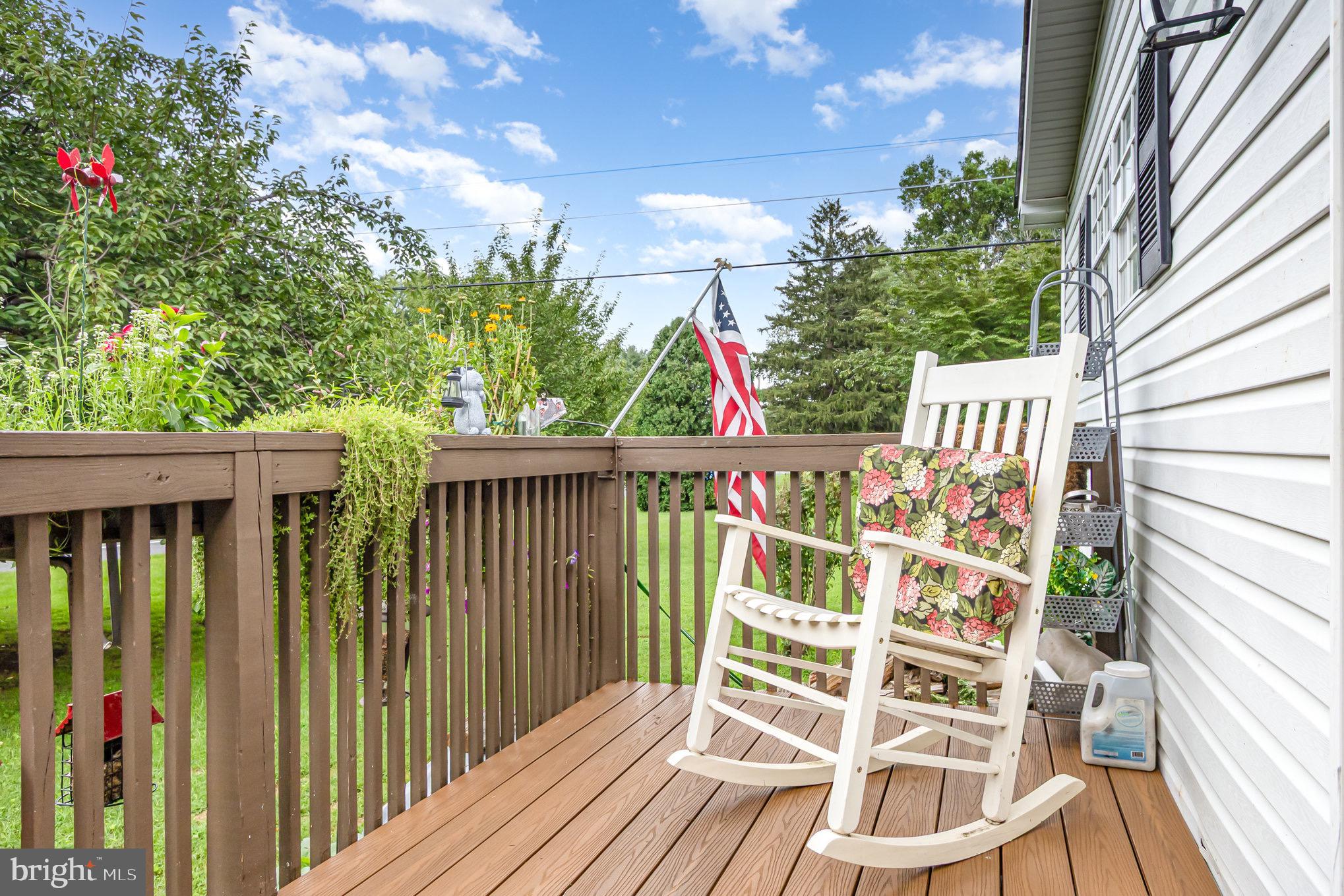4041 Conowingo Road, Unit 30 Darlington, MD 21034 - Photo 26 of 40 a view of a chair and table in the balcony