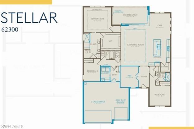 18372 Ridgeline Drive Estero, FL 33928 - Photo 4 of 48 Floor plan with structural options