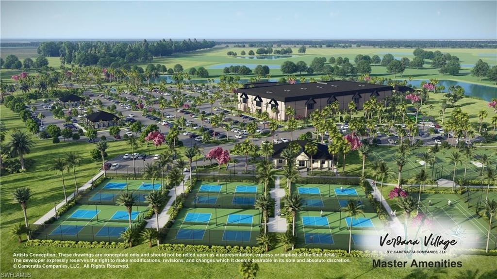 18372 Ridgeline Drive Estero, FL 33928 - Photo 46 of 48 Community amenities - outdoor pickleball and tennis courts