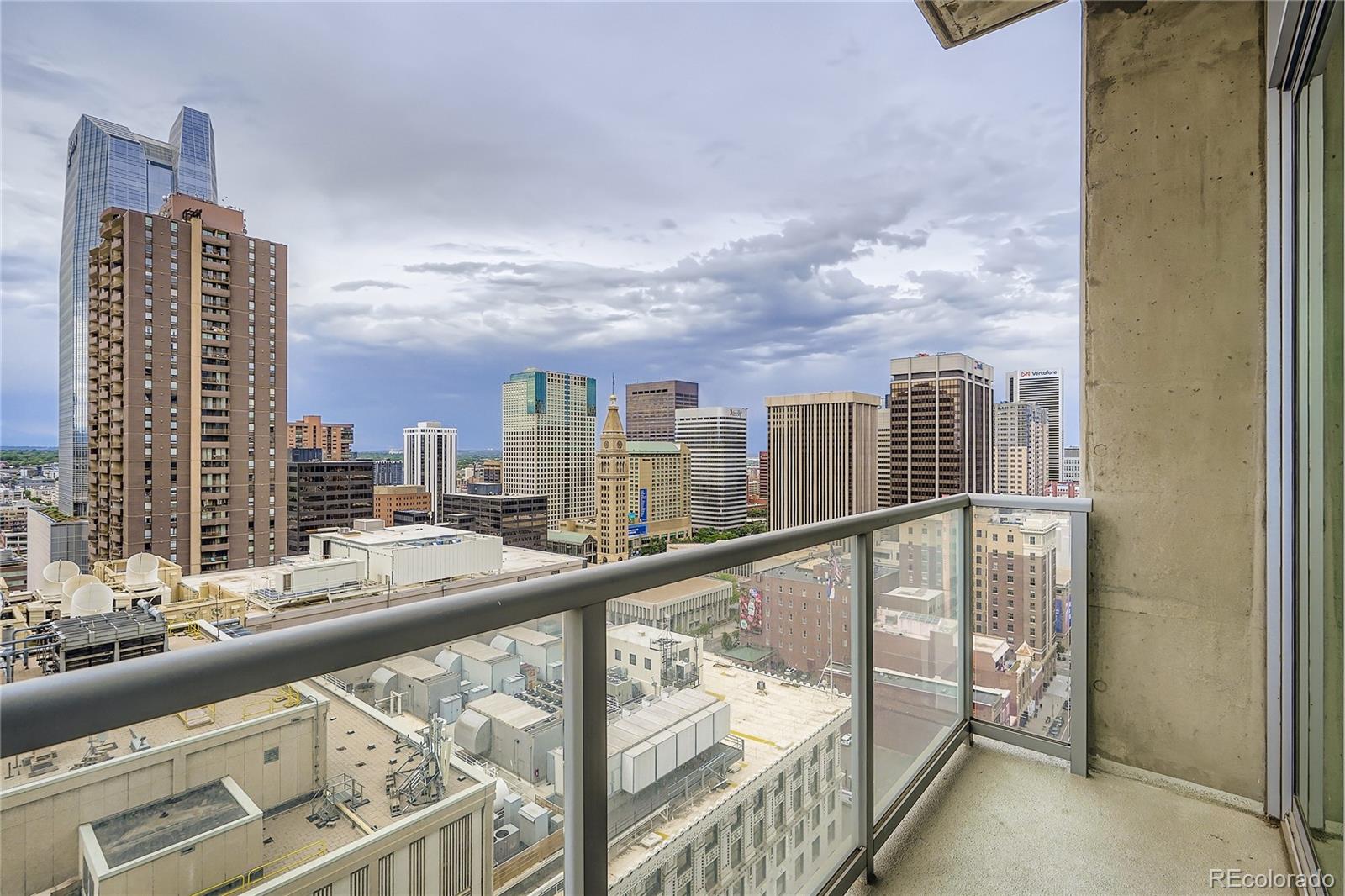 891 14th Street, Unit 2205 Denver, CO 80202 - Photo 6 of 22 a city view from a balcony