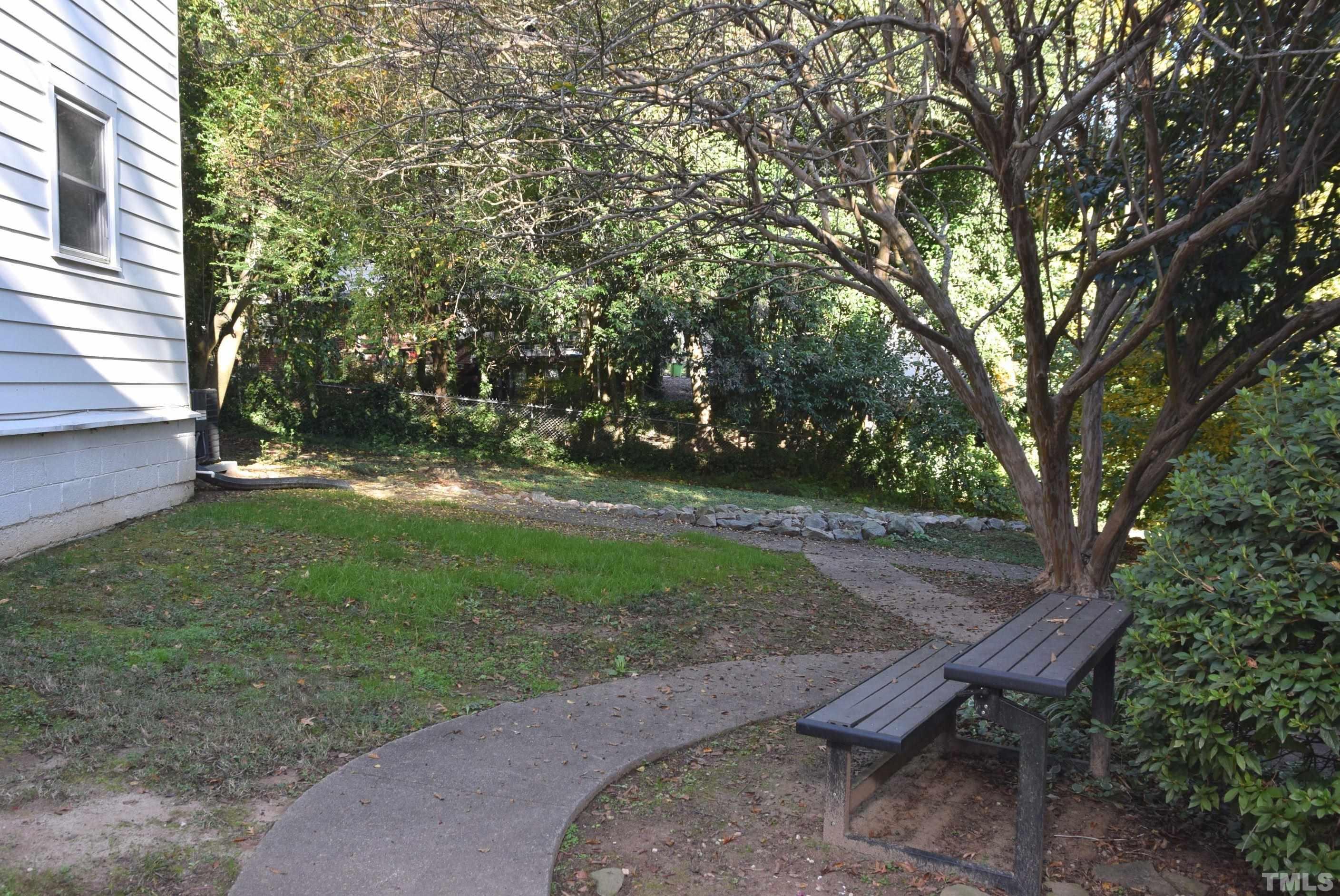 1057 Nichols Drive Raleigh, NC 27605 - Photo 27 of 39 a view of outdoor space and yard