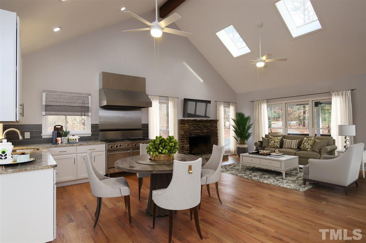 2425 Pleasant Union Church Road Raleigh, NC 27614 - Photo 6 of 30 Virtual Staging in Kitchen/Dining area