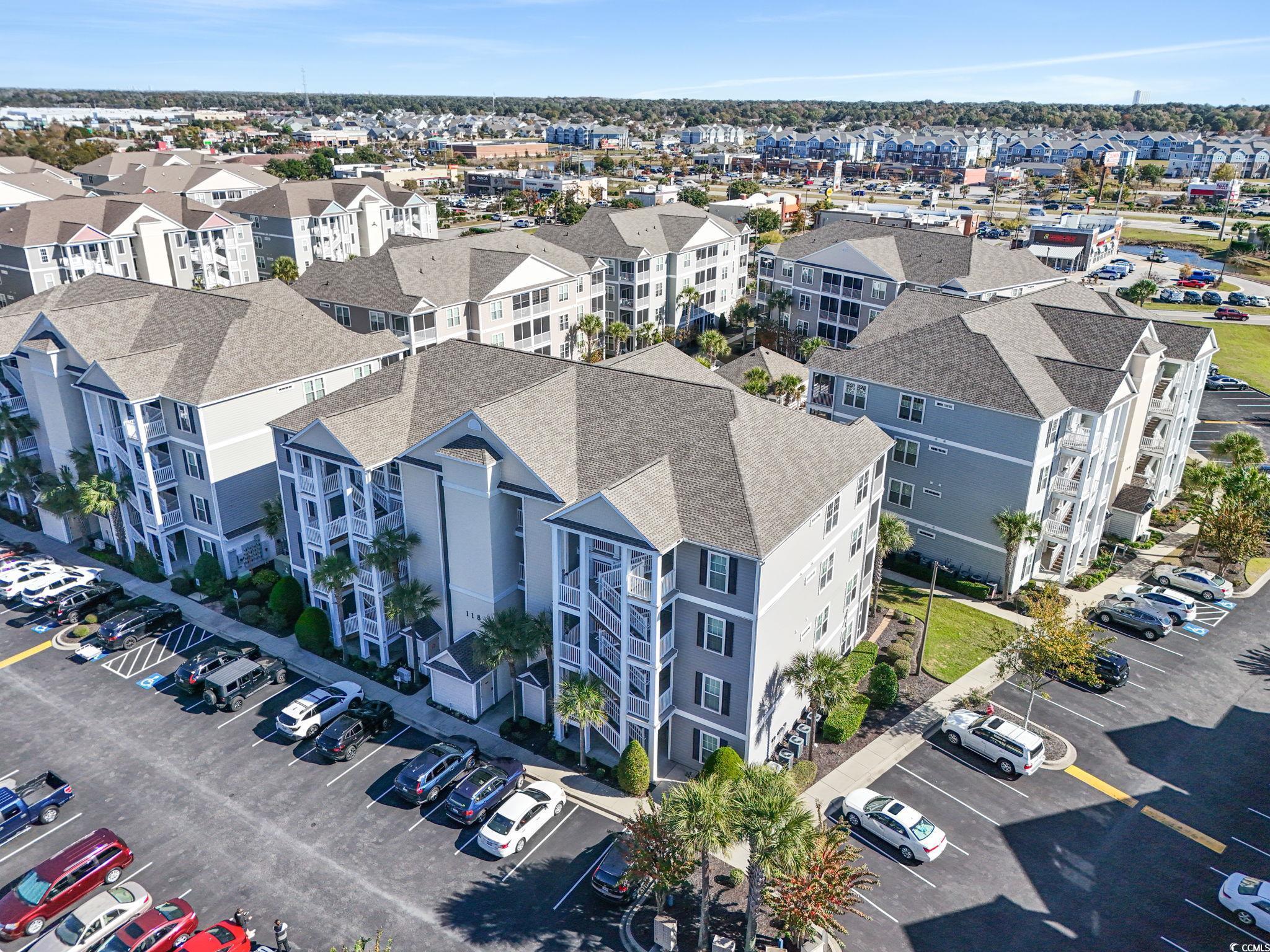 118 Ella Kinley Circle, Unit 404 Myrtle Beach, SC 29588 - Photo 22 of 22 Bird's eye view of apartment complex