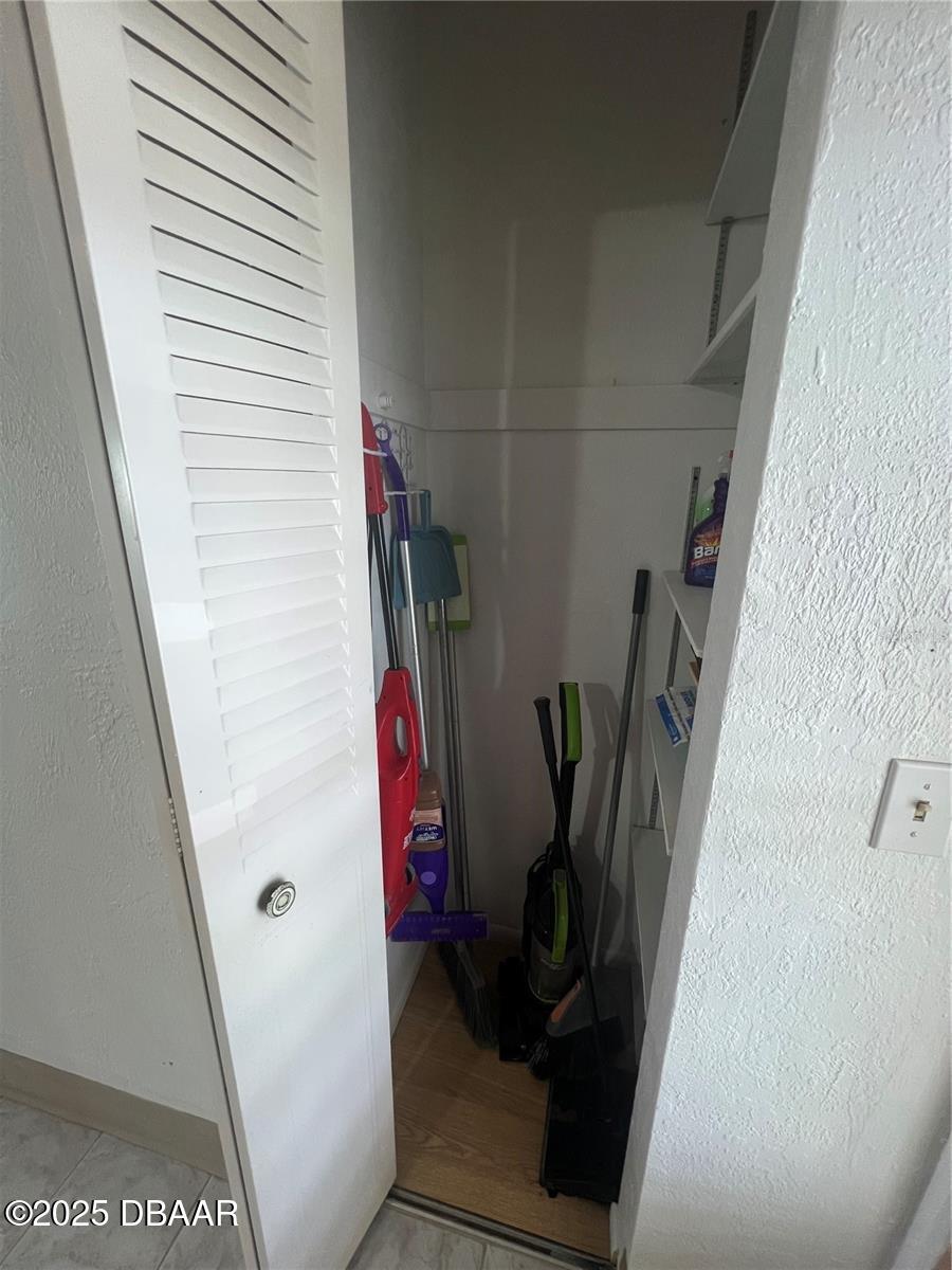 2711 North Halifax Avenue, Unit 593 Daytona Beach, FL 32118 - Photo 7 of 42 a view of storage and utility room