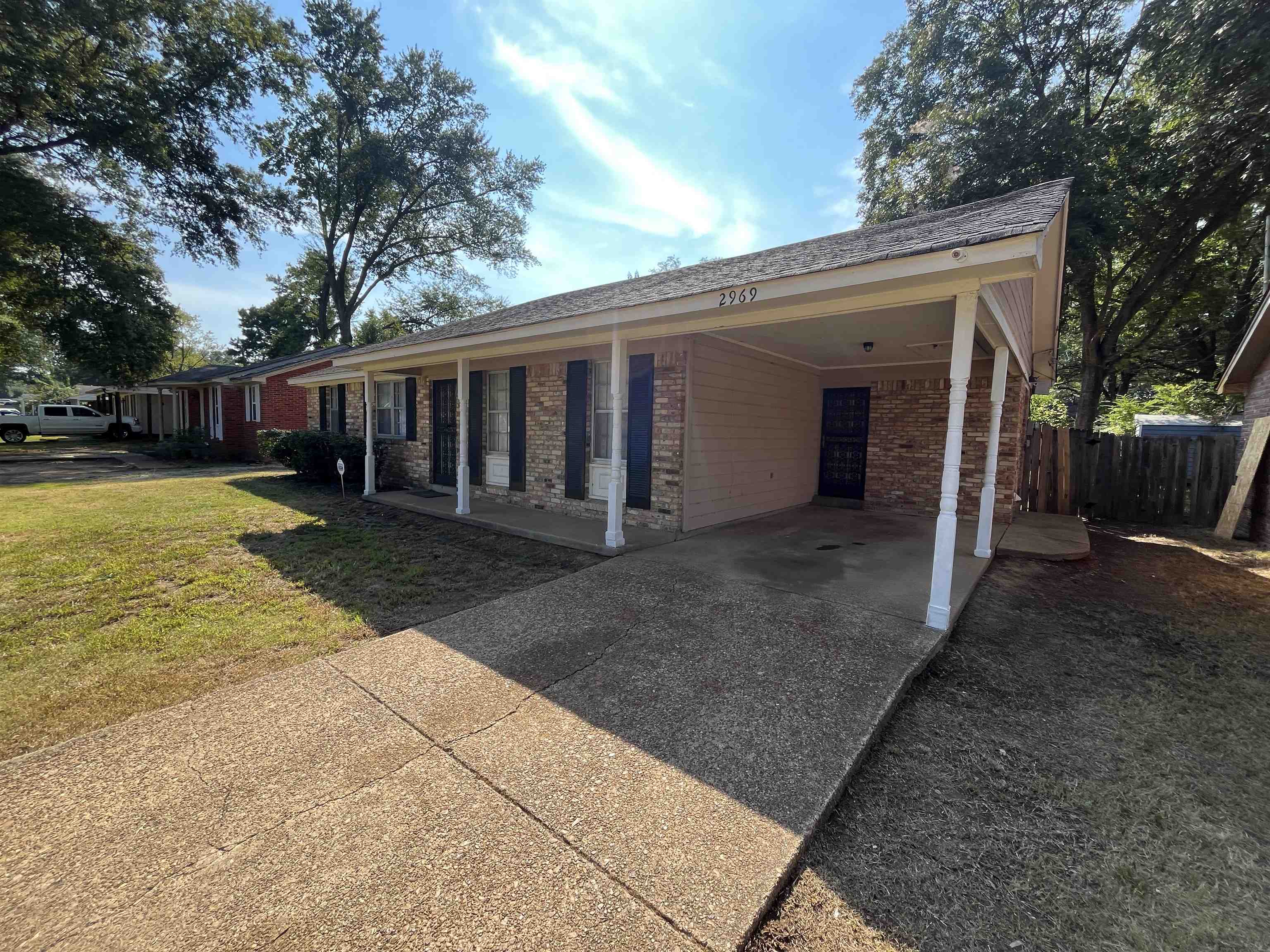 2969 Danville Road Memphis, TN 38118 - Photo 2 of 12 Covered parking for 1 vehicle