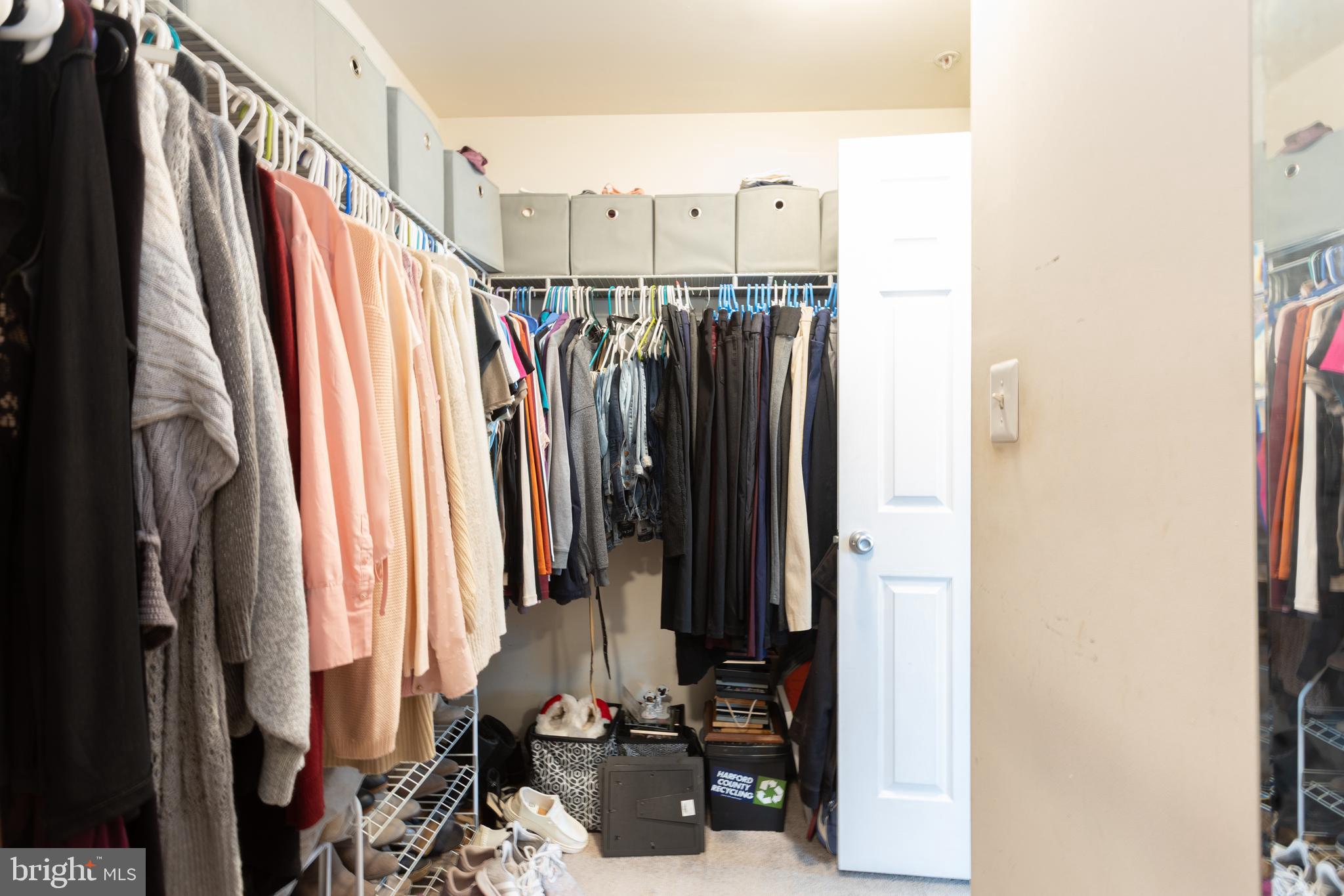 1715 Waltman Road Edgewood, MD 21040 - Photo 29 of 58 a view of walk in closet with clothes and shoes