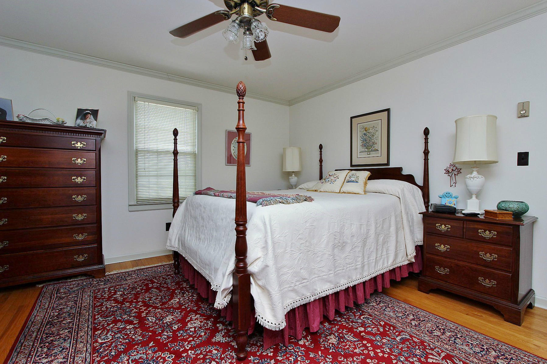 1131 Quarles Road Thaxton, VA 24174 - Photo 33 of 58 a bed room with a bed and a dresser