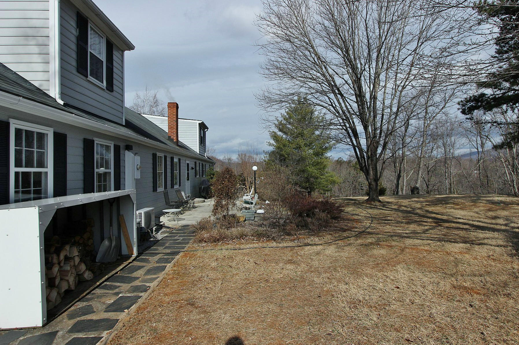 1131 Quarles Road Thaxton, VA 24174 - Photo 7 of 58 a view of a house with backyard of snow