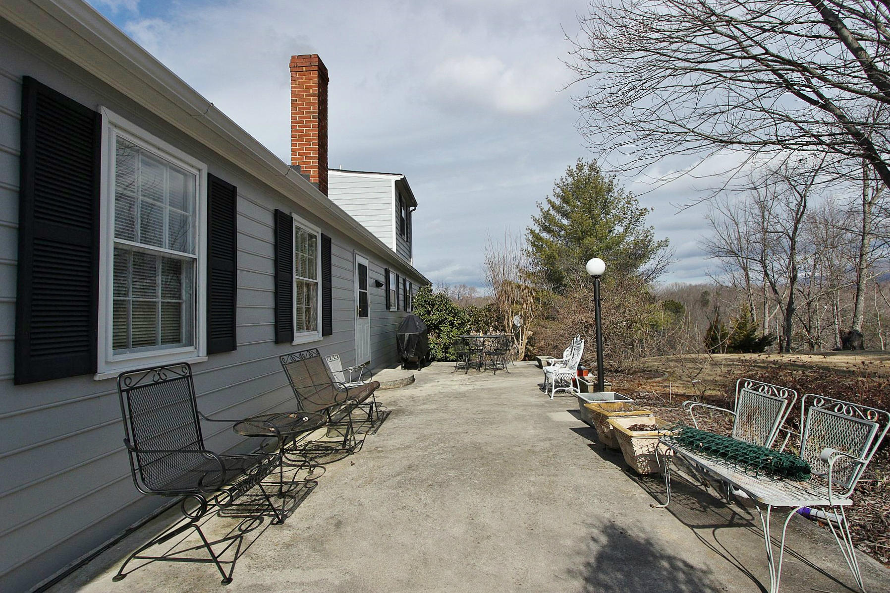 1131 Quarles Road Thaxton, VA 24174 - Photo 8 of 58 a view of backyard with furniture