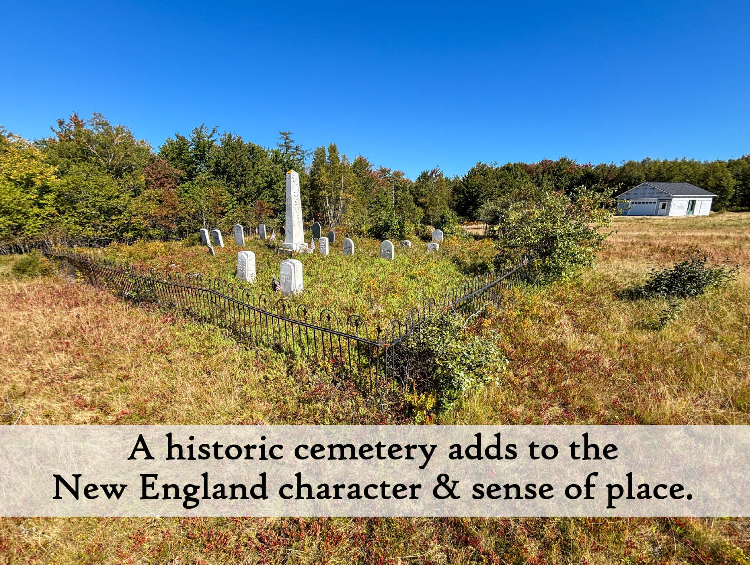 229-230 Ficketts Point Road Milbridge, ME 04658 - Photo 22 of 27 cemetery - label