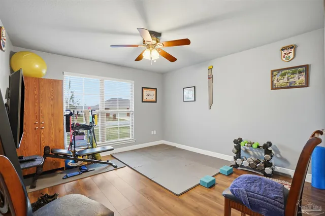a kitchen with a stove and a microwave