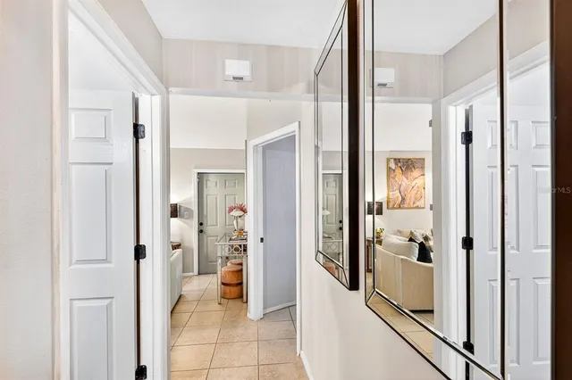 a house view with a backyard space