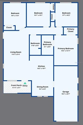 $329,000 | 519 29th Avenue West, Bradenton, FL 34205