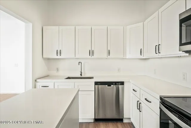 a bathroom with a sink
