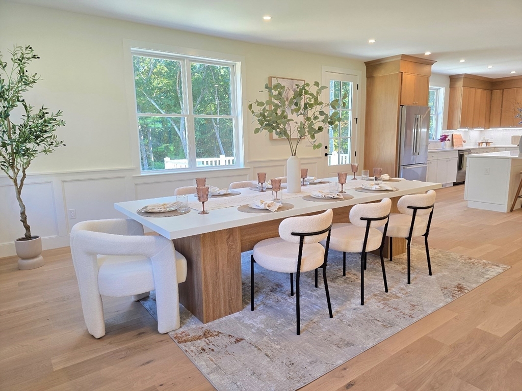 1 Danforth Drive Holliston, MA 01746 - Photo 9 of 42 a view of a dining room with furniture window and outside view