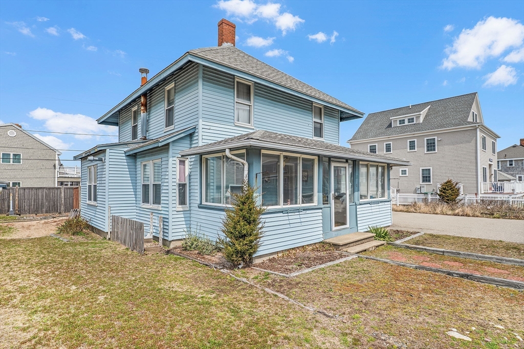 22 12th Road Marshfield, MA 02050 - Photo 4 of 42 a front view of a house with a yard outdoor seating and barbeque oven