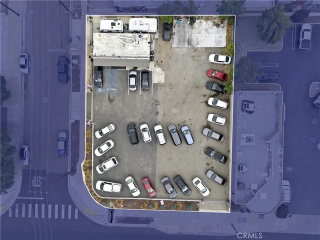 a view of car parked in front of house