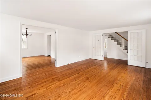 wooden floor in an empty room