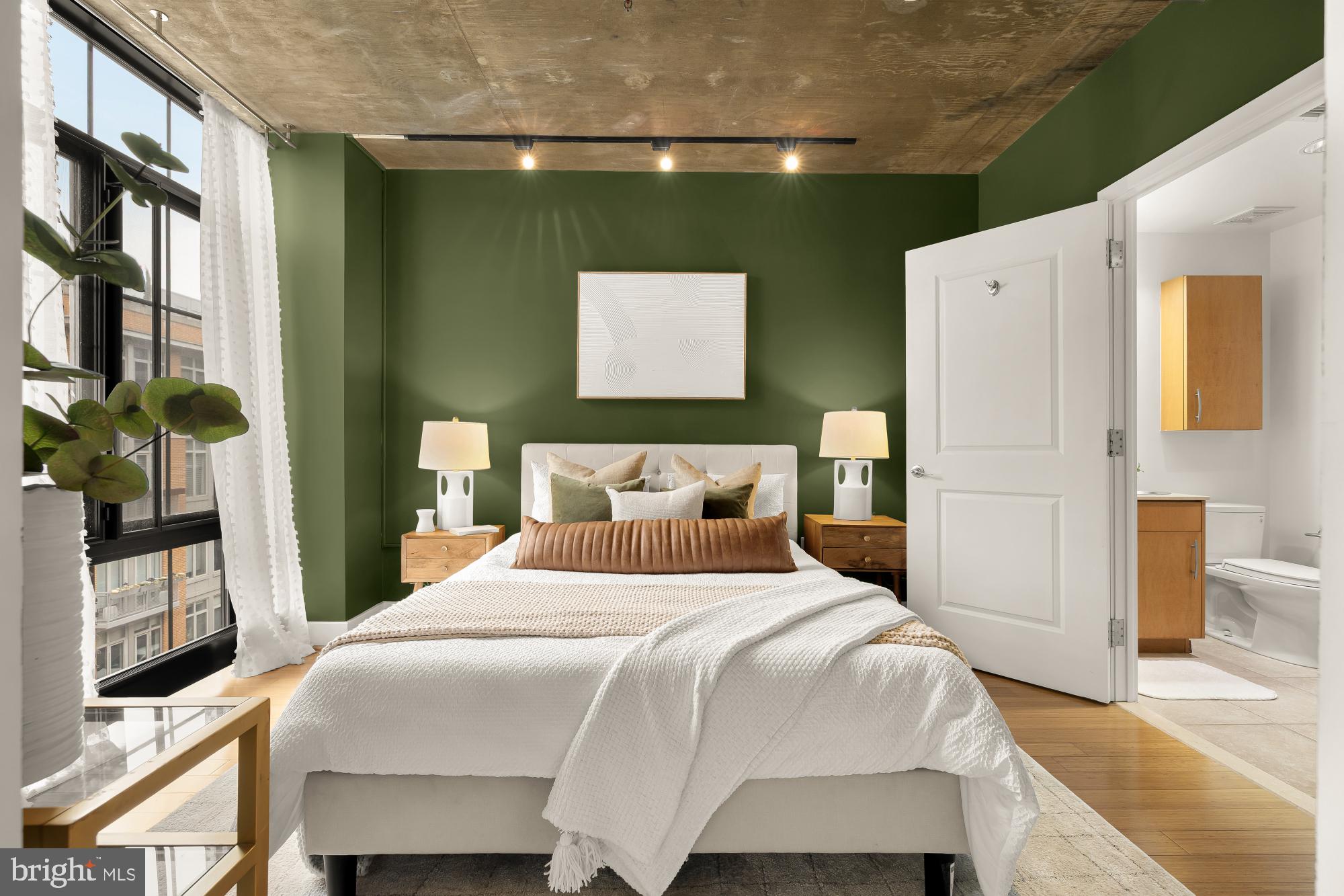 1444 Church Street Northwest, Unit 506 Washington, DC 20005 - Photo 16 of 37 Soothing Primary Bedroom