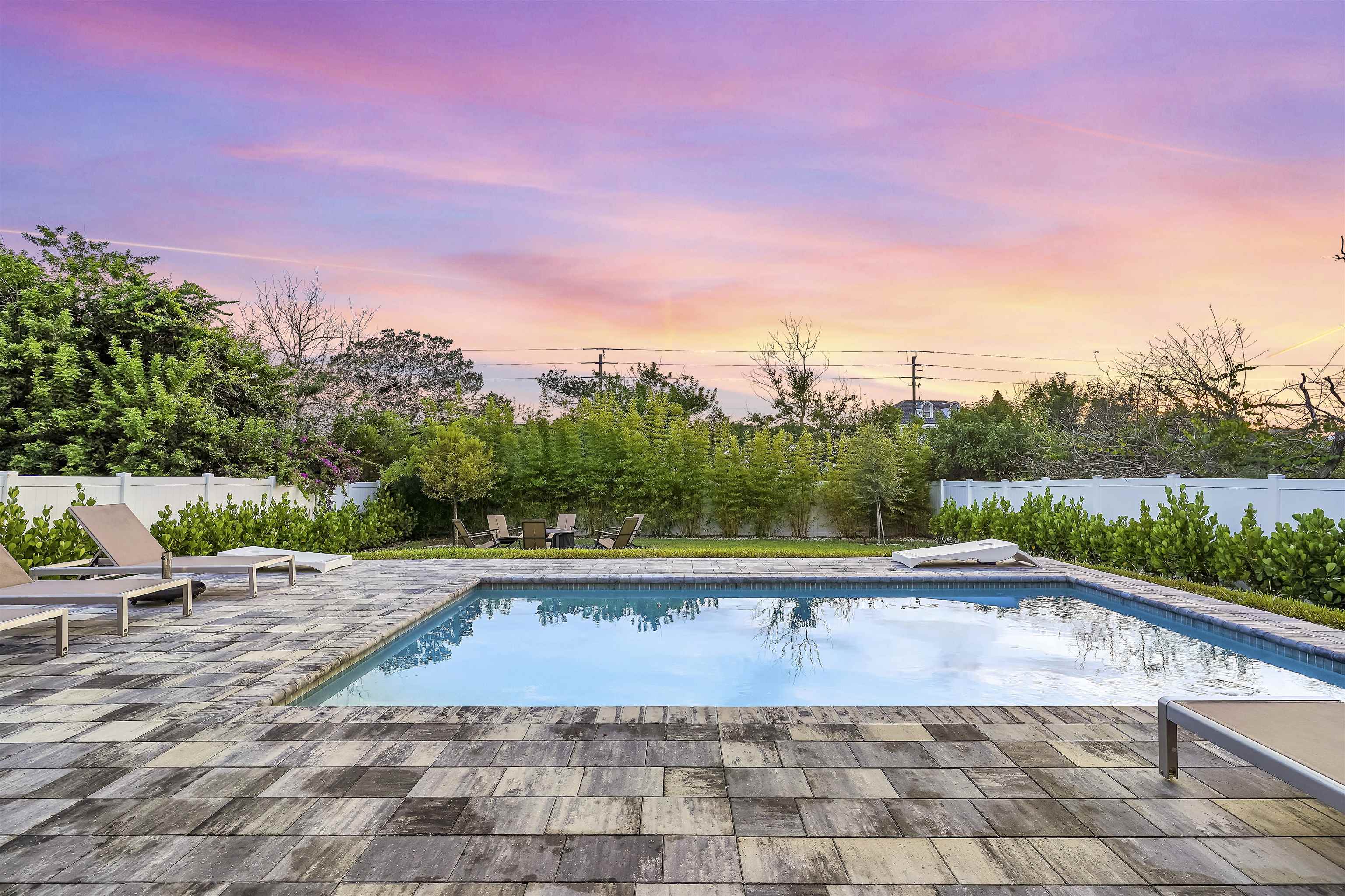 6435 Broward Street St. Augustine, FL 32080 - Photo 47 of 56 a view of swimming pool with sitting area