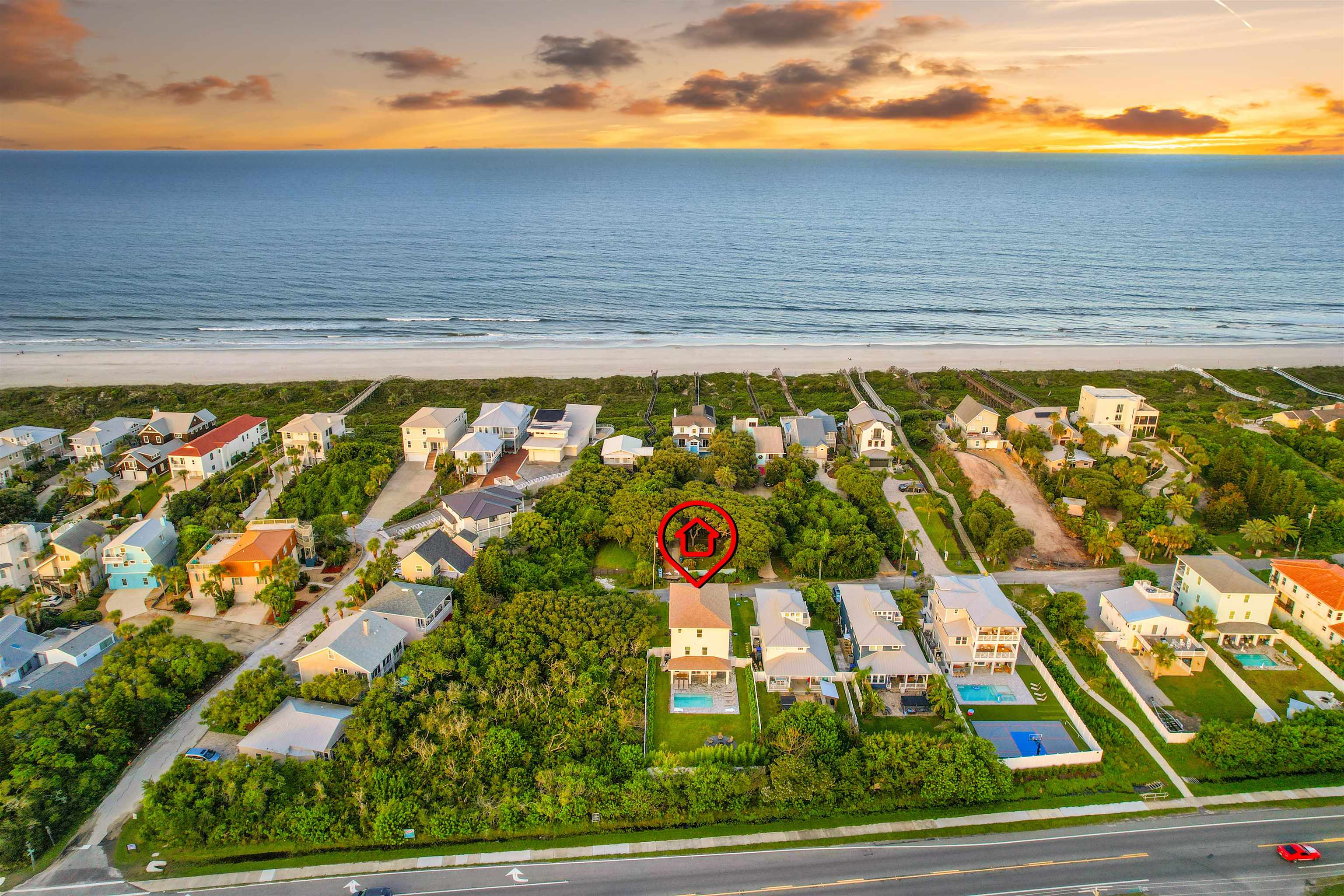 6435 Broward Street St. Augustine, FL 32080 - Photo 6 of 56 a view of parking area