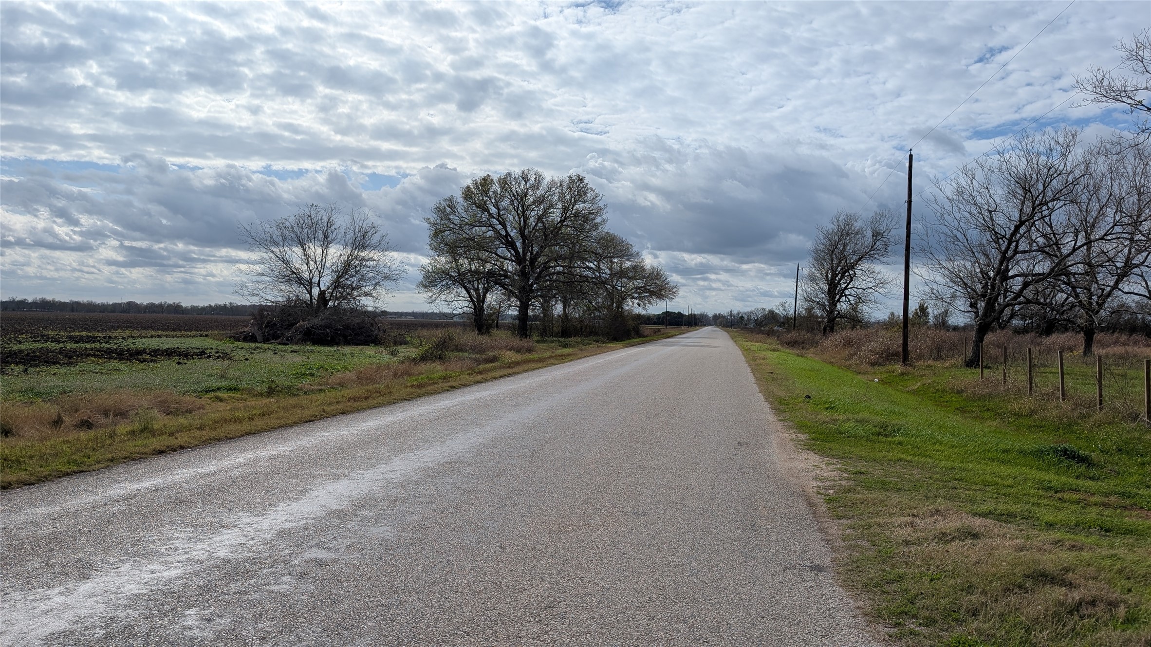 4220 Lees Lane Wharton, TX 77488 - Photo 3 of 9 Lee's Lane looking South with the Property on the Left