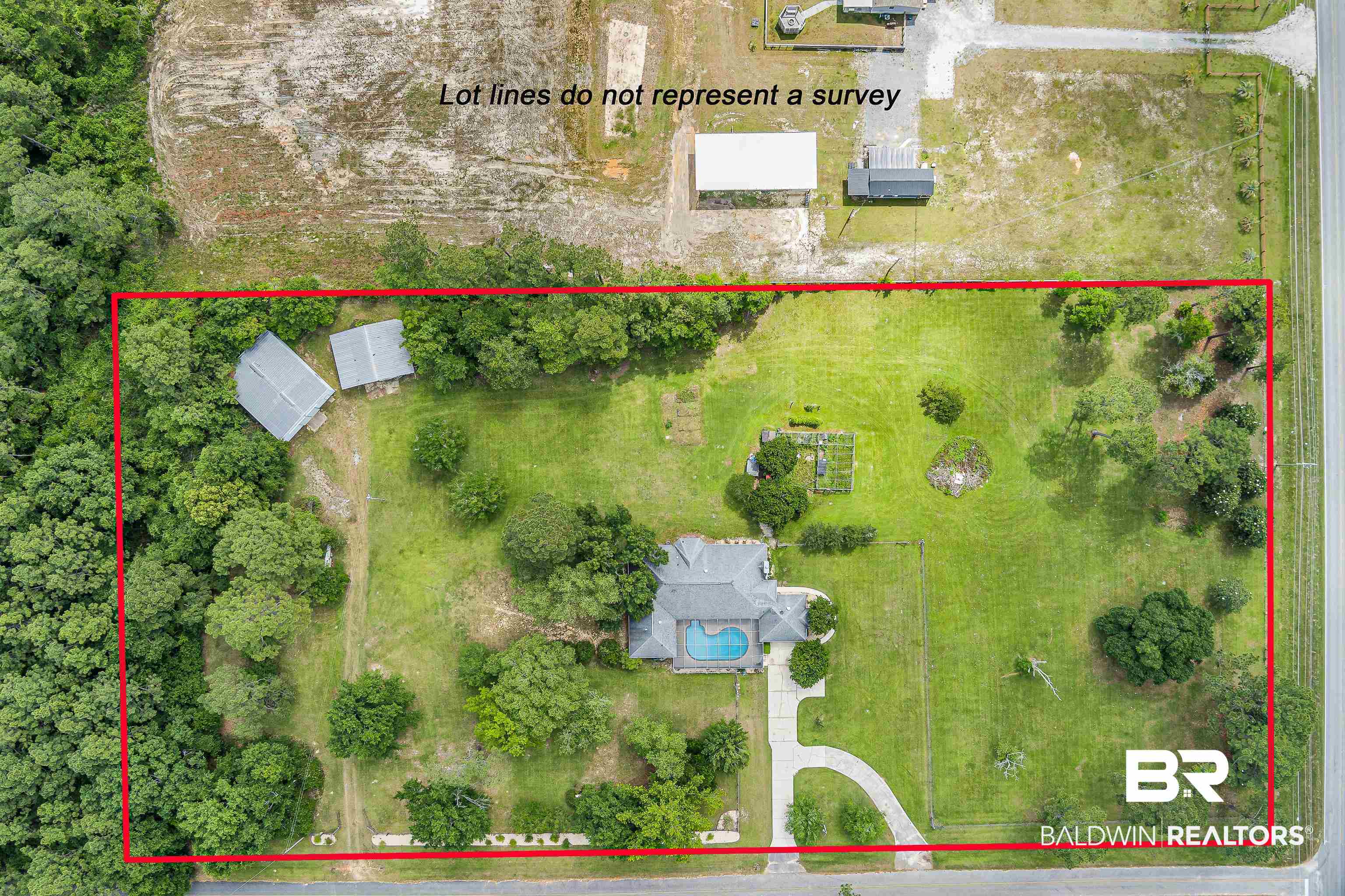 9530 Pilgrim Drive Elberta, AL 36530 - Photo 48 of 61 Bird's eye view