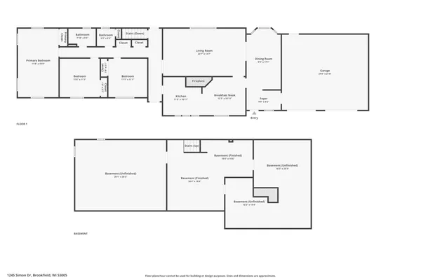 $450,000 | 1245 Simon Drive, Brookfield, WI 53005