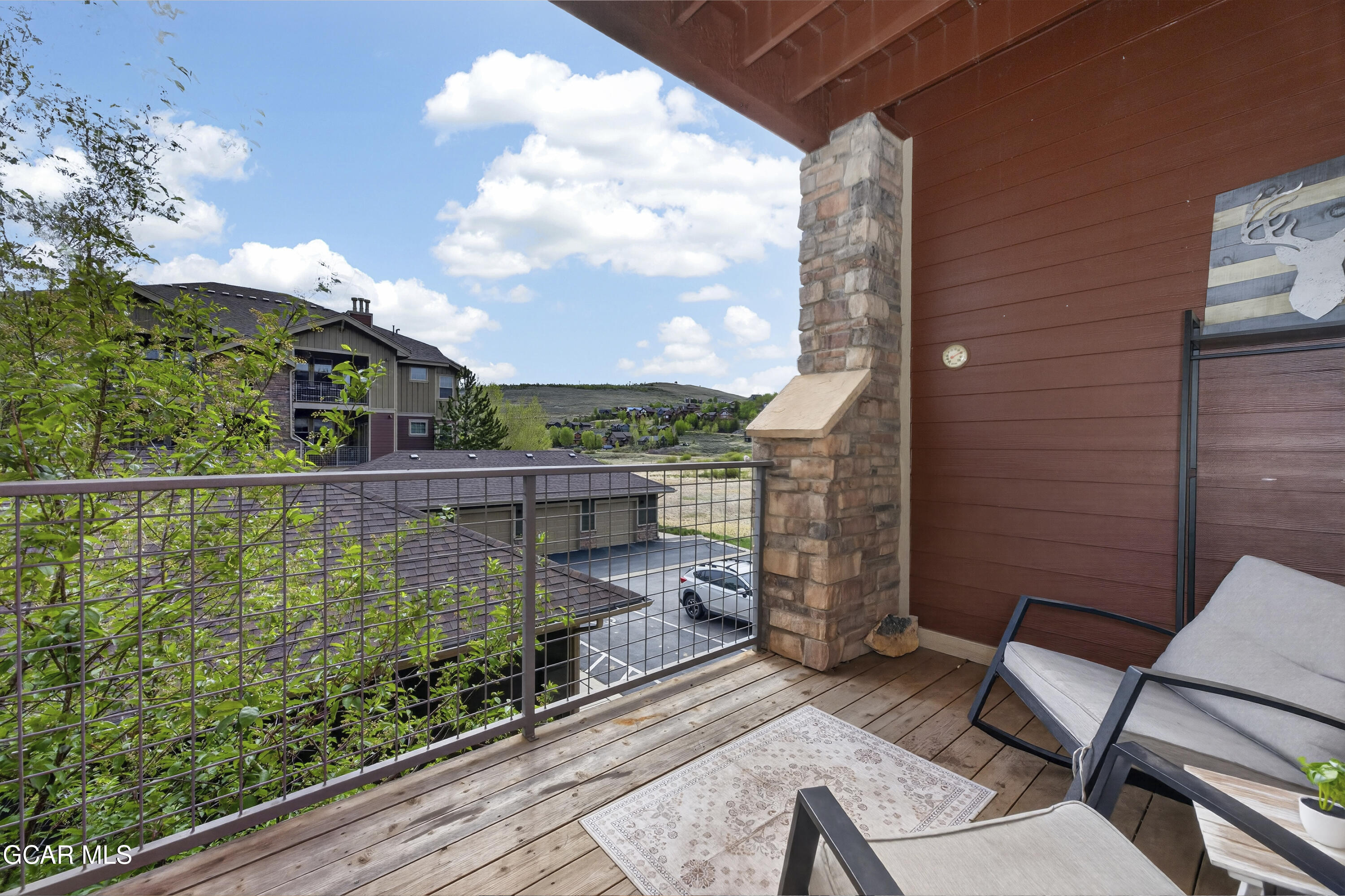 158 Village Road Granby, CO 80446 - Photo 27 of 46 a balcony with chairs