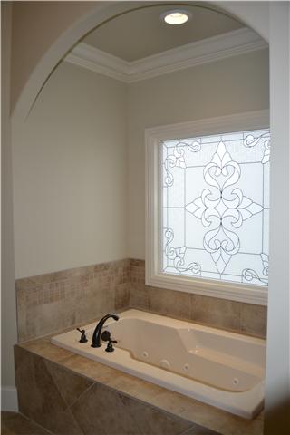 2073 Autumn Ridge Way Spring Hill, TN 37174 - Photo 13 of 20 Master jacuzzi tub, privacy glass; tile back splash.