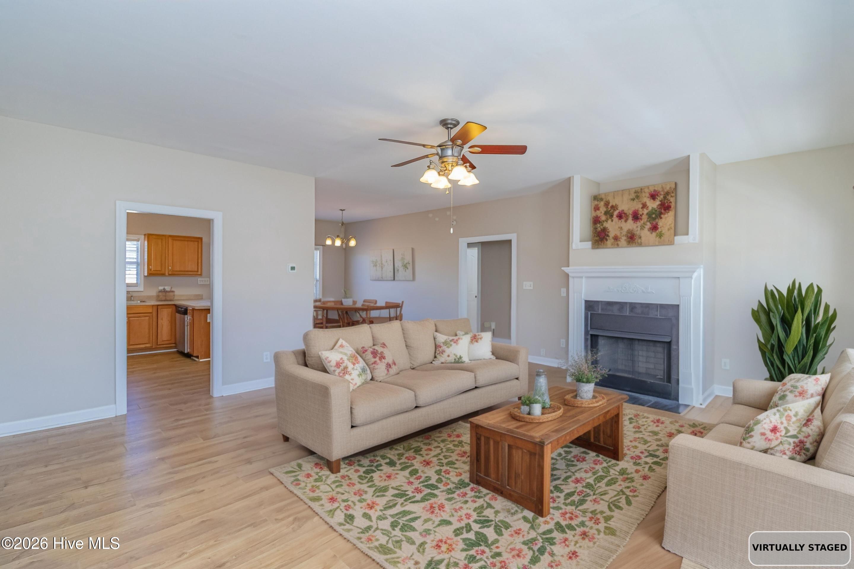100 Autumn Ridge Drive Pikeville, NC 27863 - Photo 6 of 41 Photo has been artificially enhanced to include furniture