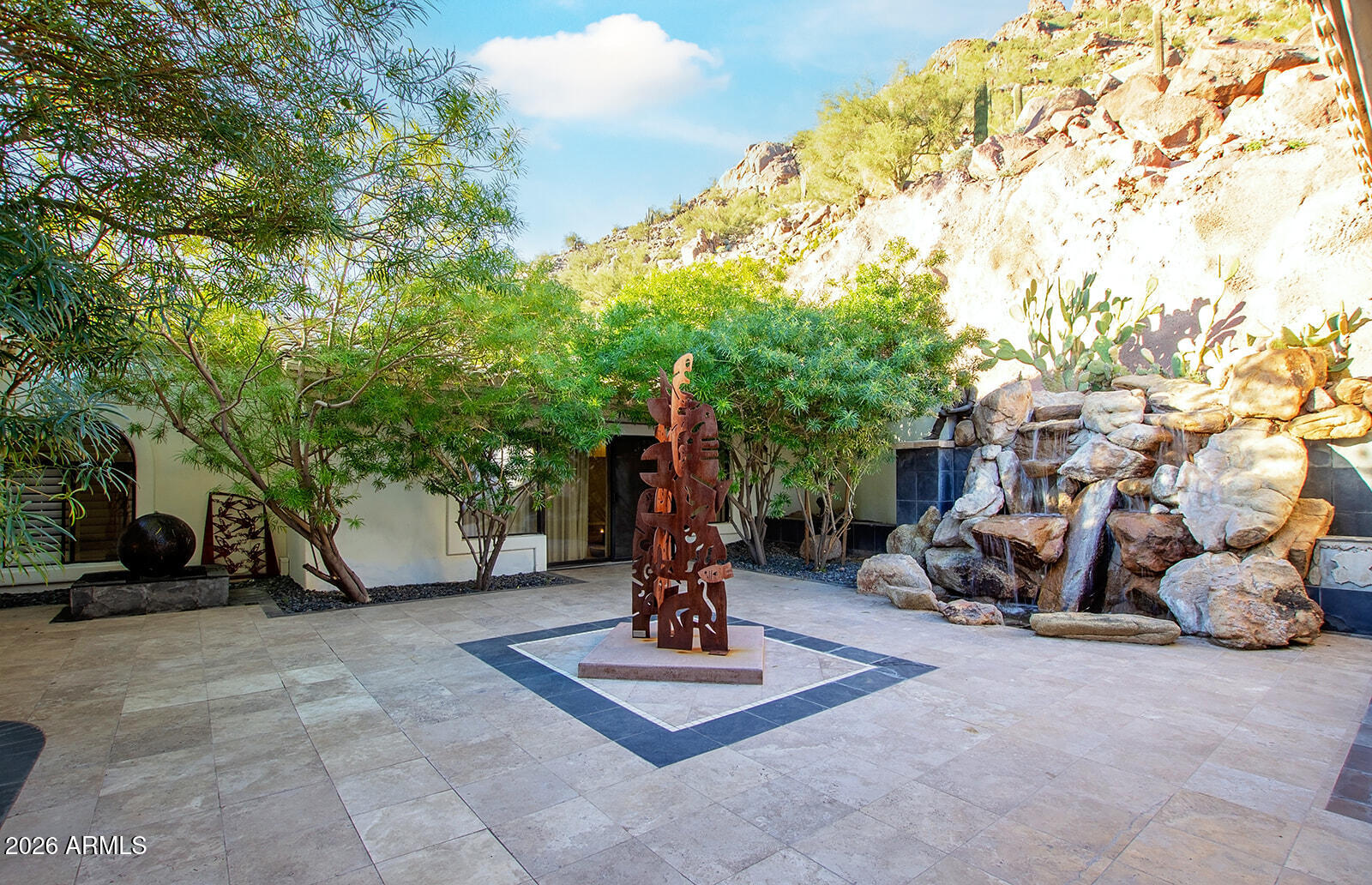 5400 East Valle Vista Road, Unit 4 Phoenix, AZ 85251 - Photo 40 of 72 GATED COURTYARD ENTRY