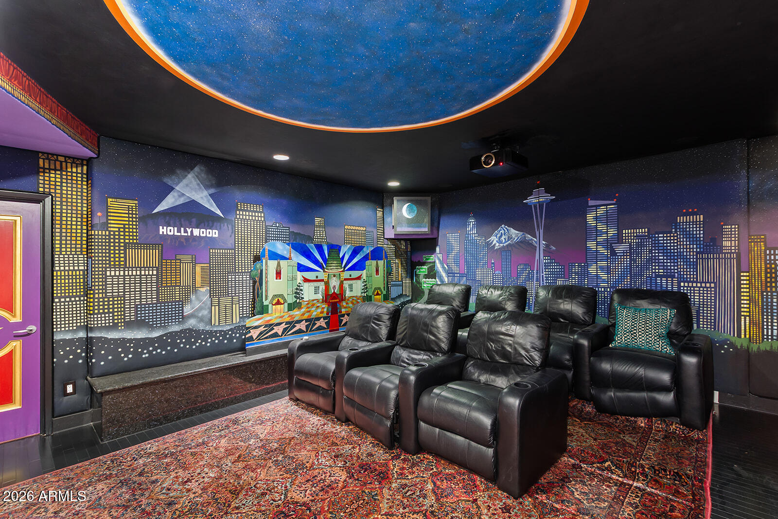 5400 East Valle Vista Road, Unit 4 Phoenix, AZ 85251 - Photo 46 of 72 MOVIE THEATER ROOM