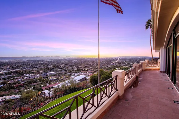a view of a city with tall buildings