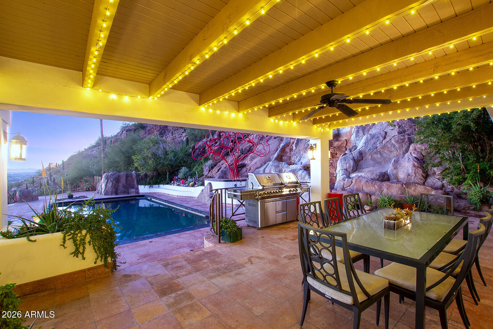 5400 East Valle Vista Road, Unit 4 Phoenix, AZ 85251 - Photo 51 of 72 YOU'LL WANT TO BE OUT HERE EVERY NIGHT