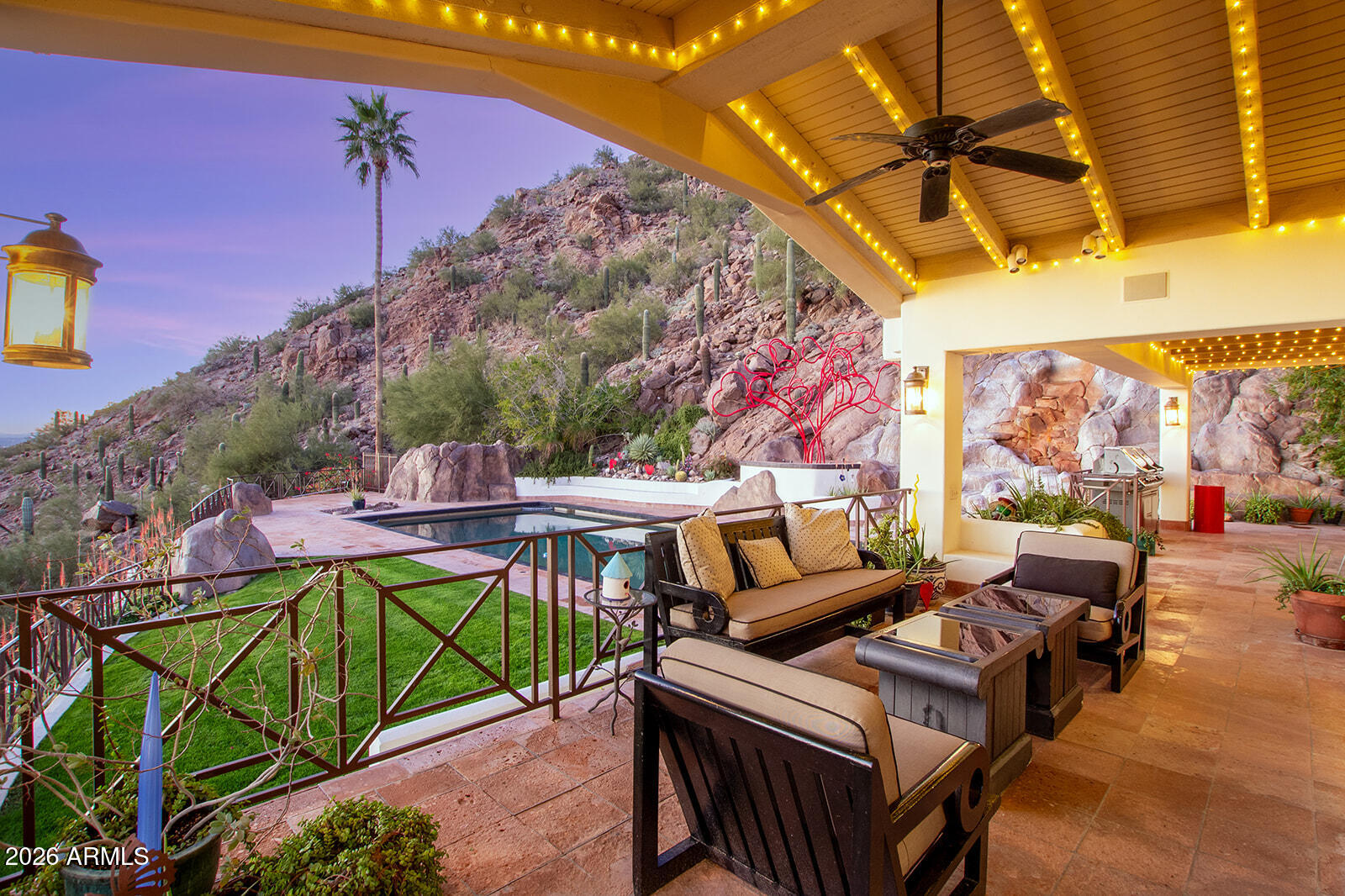 5400 East Valle Vista Road, Unit 4 Phoenix, AZ 85251 - Photo 52 of 72 PATIO OVERLOOKS POOL