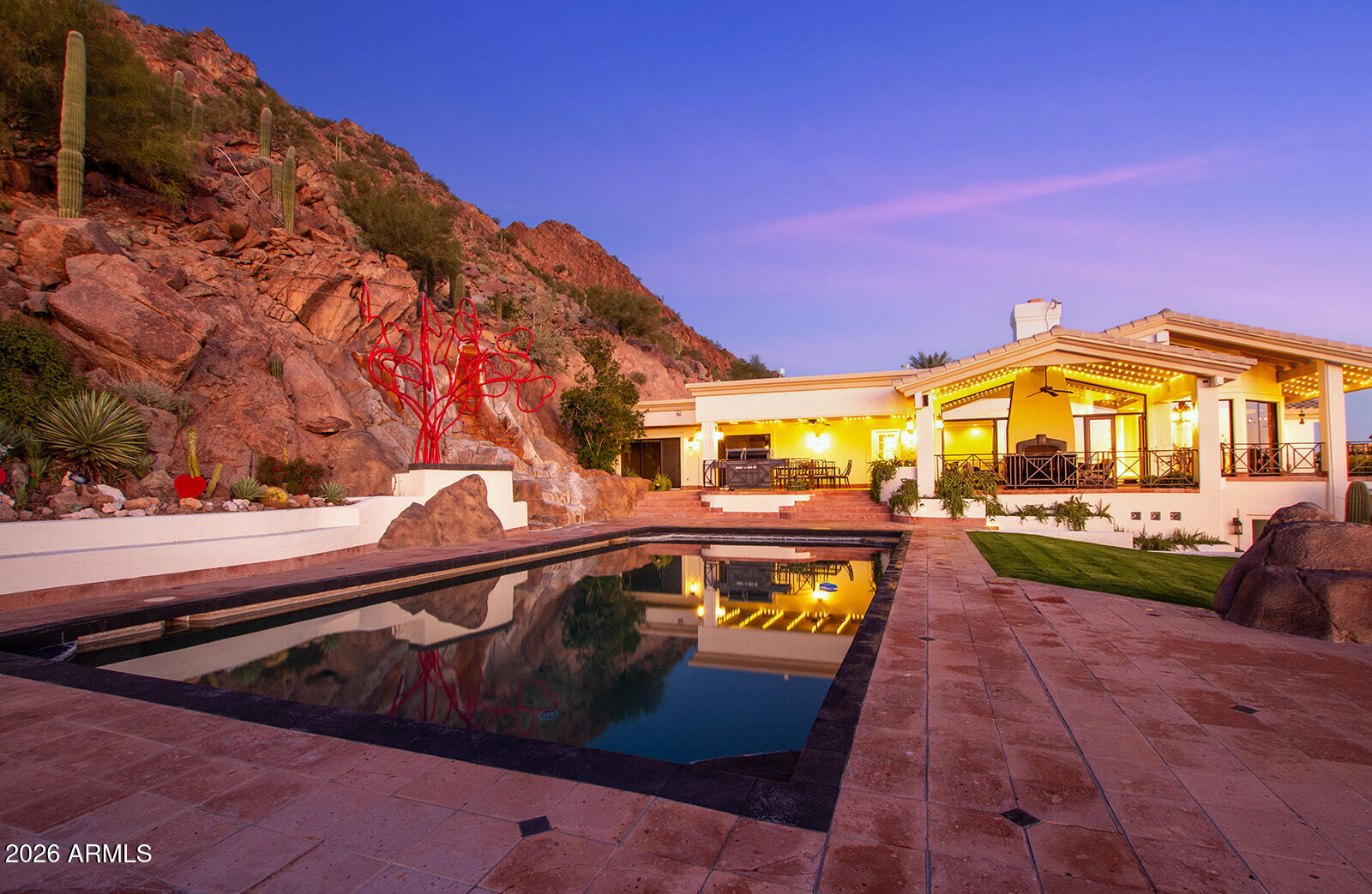 5400 East Valle Vista Road, Unit 4 Phoenix, AZ 85251 - Photo 54 of 72 CUTOM HEART STATUE