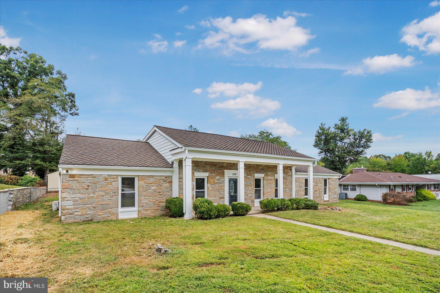 226 Mt Royal Avenue Aberdeen, MD 21001 - Photo 1 of 48 a front view of a house with a garden