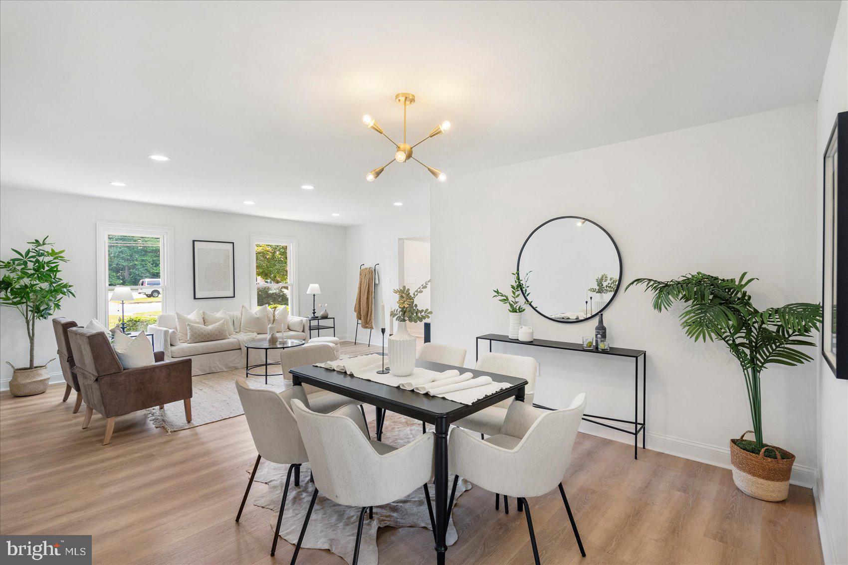 226 Mt Royal Avenue Aberdeen, MD 21001 - Photo 23 of 48 a view of a dining room with furniture window and wooden floor