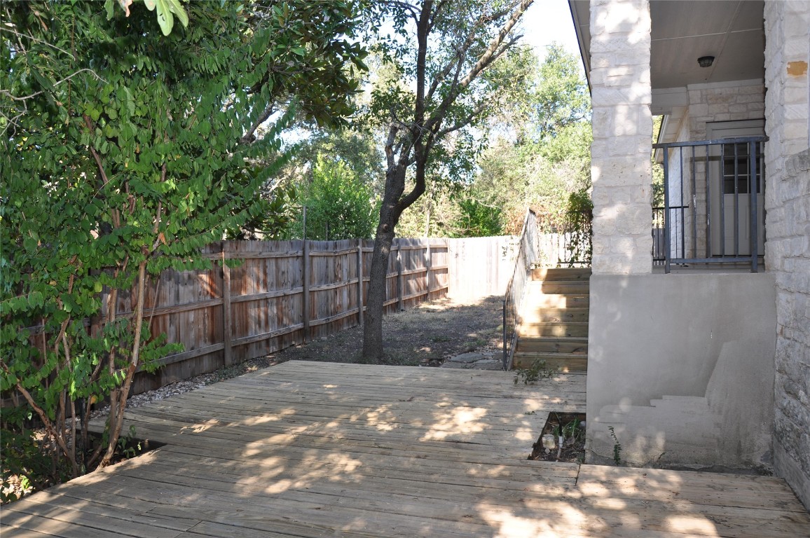 16616 Dalmahoy Drive Austin, TX 78717 - Photo 29 of 31 a view of a yard with plants and trees