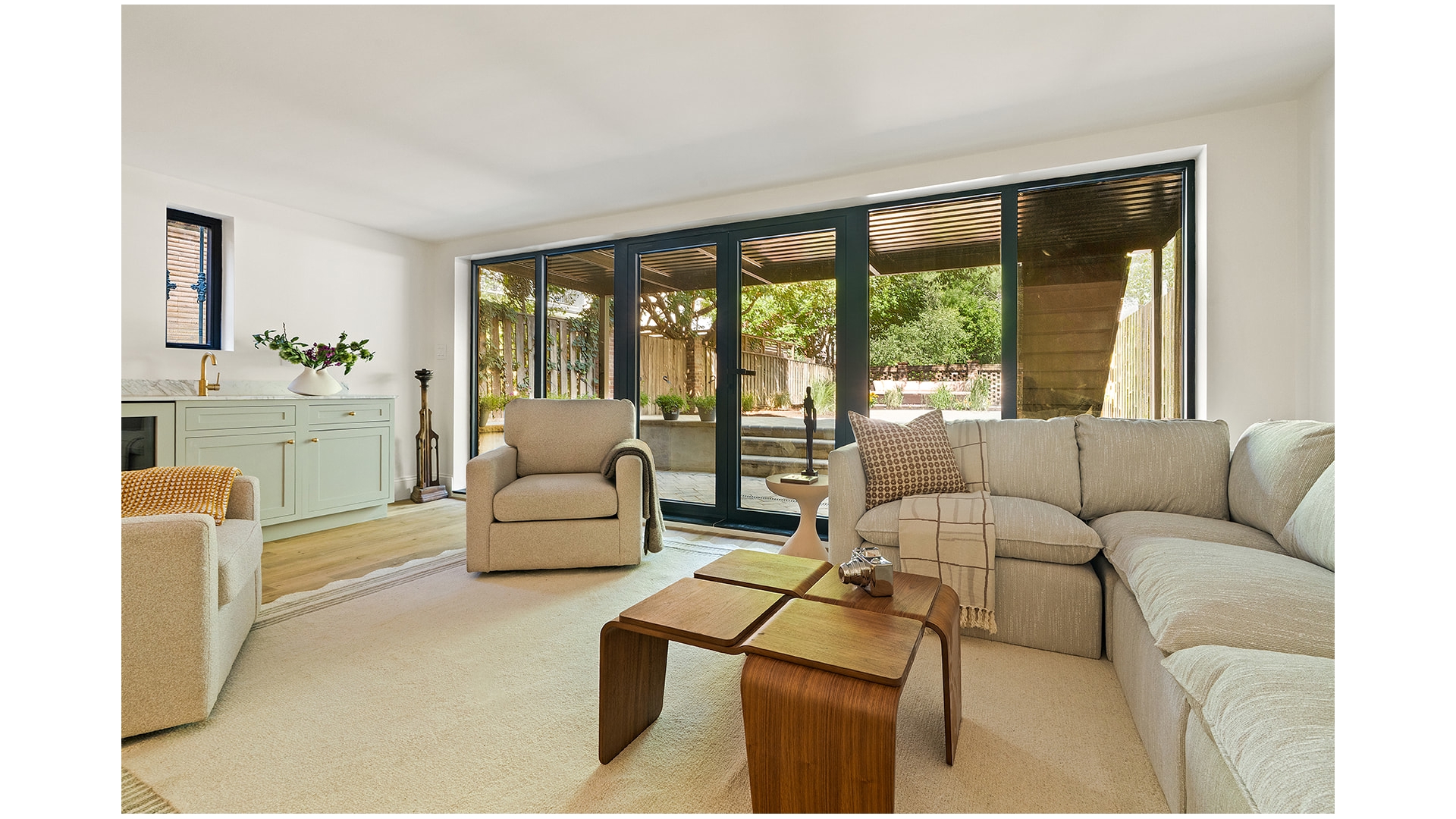 159 Bond Street Brooklyn, NY 11217 - Photo 26 of 32 a living room with furniture and a large window