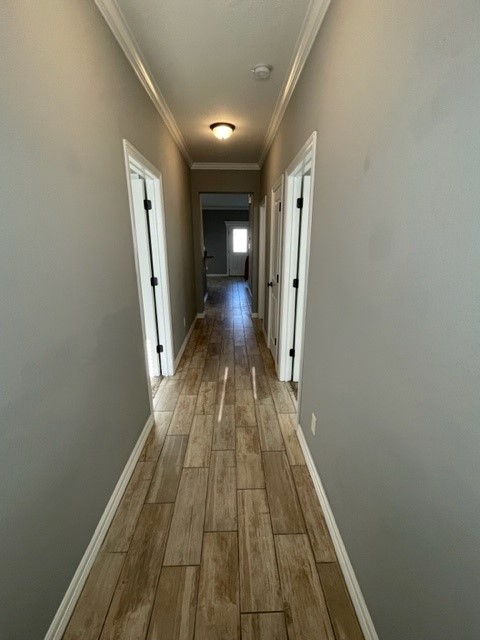 6995 Halter Loop College Station, TX 77845 - Photo 15 of 18 a view of a hallway with wooden floor